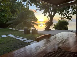 *Private beach, Tiarii air-conditioned bungalow - Image 3