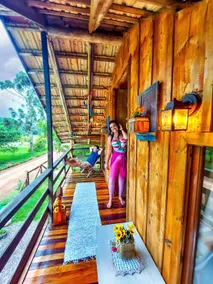 Cabin with private river, Jacuzzi and rustic style - Image 5
