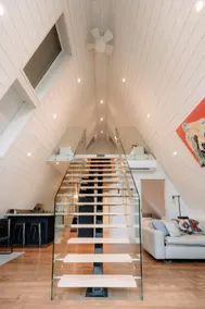 Big Bear Cabin - Modern Creekside A-frame - Image 4