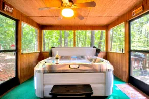 Modern Cozy A-Frame Cabin-Indoor Hot Tub & Firepit - Image 2