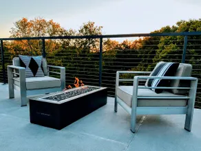 Modern Home | Fire Pit | River View - Image 3