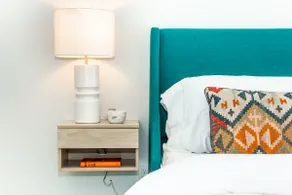Modern Nordic Escape, 3BR Near WEM & DT, AirCon & Fireplace, Wifi, Sleeps 6! - Image 5