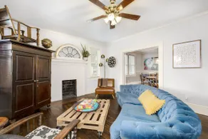 Eclectic Downtown Cottage with Firepit & Workspace - Image 3