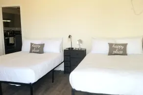 Spacious 1 Bdrm|Full Kitchen|2Full Sz bds|W/D #3B - Image 3