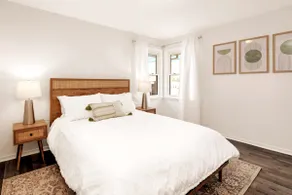 Cozy, Modern 2BR w/ Remote Workspace, Patio & Gym - Image 3