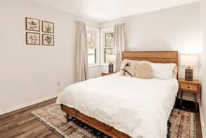 Cozy, Modern 2BR w/ Remote Workspace, Patio & Gym - Image 2