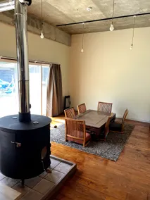 New house with no name: Quiet location next to a field. There is also a wood stove. - Image 4