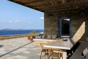 Villa Gaia, Beachfront, Plunge Pool & Sunset by Explore Andros - Image 4