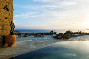 Villa Gaia, Beachfront, Plunge Pool & Sunset by Explore Andros - Image 2