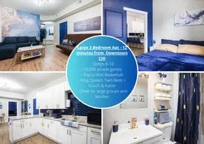 Spacious Arcade Apt, Sleeps 10, King Bed, Near DT - Image 2