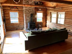 Rustic Log Cabin w/ Hot Tub, Mountain Views - Image 3
