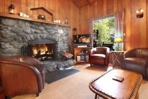JoHNNY'S Summer Dock & Boats Hot Tub Fireplace - Image 5