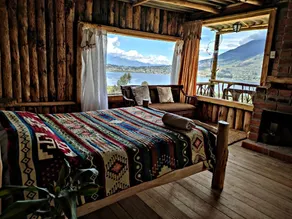 INTY Cabin - Balcony over the Lake - Image 5