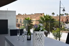 Luxury complex beachfront apartment, infinity pool, sauna, gym and large terrace - Image 3