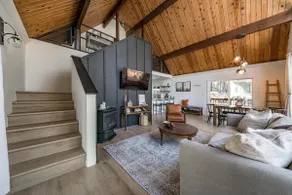 Private A-Frame Cabin w/ Hot Tub #bigdeckenergy - Image 4
