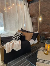 Mountain Retreat Ski+Bike+Hike+ Outdoor Swing Bed - Image 3