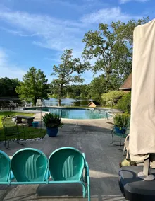 Out Aways House with a POOL on a POND - Image 4