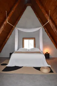 Designer A-Frame Cabin • Cedar Hot Tub - Image 3