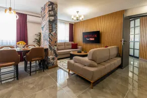 Deluxe One Bedroom Apartment with Turkish Bath - Image 3