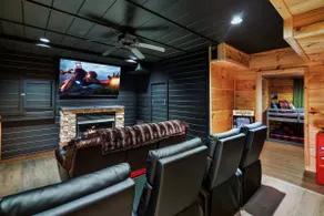 3 King beds! POOL table, home Theater, private HOTtub, Firepit, 3 decks Games... - Image 5