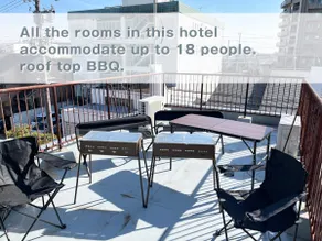 10minute walk from Gifu Station Private parking available for up to 2 cars Accommodates 18 people6 bedrooms Rooftop BBQ - Image 2
