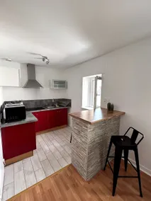 furnished studio with fiber for rent - Image 3