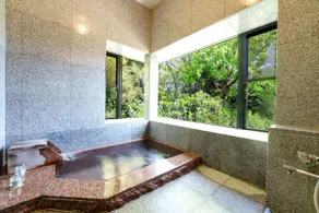 A stylish house with a view of the sea surrounded by blue skies and orange trees - Image 3
