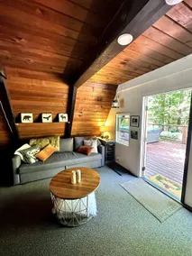 A-Frame Cabin w/hot tub and wood burning fireplace - Image 4