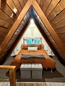 A-Frame Cabin w/hot tub and wood burning fireplace - Image 2