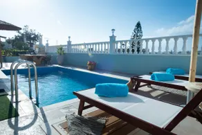 Villa Virginia, heated pool, Kalamaki - Image 2