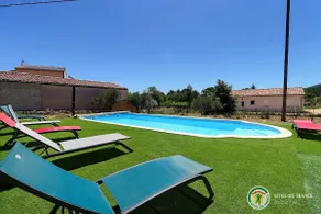 Maison de charme aux Vans avec sa piscine privée vue sur oliviers - Image 3