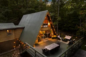 The Wizard's Chalet • Cozy nature escape • Hot Tub - Image 3