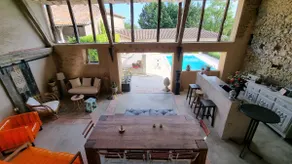 House with barn & pool overlooking the Pyrenees - Image 2