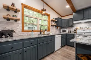 Cozy Lake Escape | Hot Tub | King Bed + Fireplace - Image 2