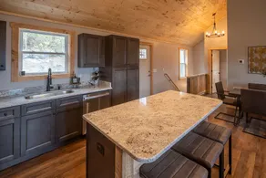 Rustic private 3BR cabin w fire pit, A/C & views - Image 5