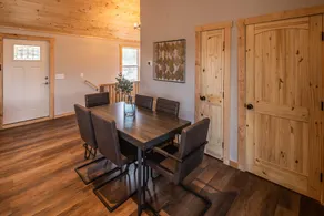 Rustic private 3BR cabin w fire pit, A/C & views - Image 4