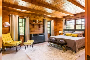 Peaceful cabin w/patio-firepit near lake Sunapee - Image 4