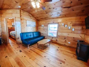 Cabin with Mountain Views and Patio - Image 2