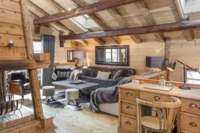 Restauriertes Bauernhaus in einem 5 * Chalet, La Clusaz, 12 Personen, am Fuße der Pisten, Schwimmbad - Image 4