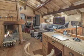 Restauriertes Bauernhaus in einem 5 * Chalet, La Clusaz, 12 Personen, am Fuße der Pisten, Schwimmbad - Image 5