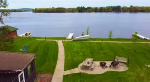 Lake cabin on Holcombe flowage. Loft views, fire pit, and nearby hiking. - Image 2