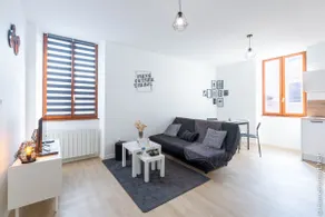 Black & White • Modern two-bedroom apartment in the heart of the city • - Image 4