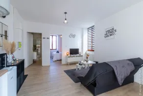 Black & White • Modern two-bedroom apartment in the heart of the city • - Image 3
