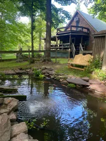 Peaceful & Serene  🦌 Cozy Hillside Cabin  ☀️ Koi Pond 🐸 Pet Friendly 🐕 - Image 3