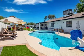 Lakefront Pool Home | Hot Tub, Sand Firepit, Games - Image 3