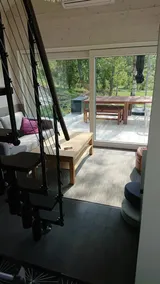 Cabin near lake and sea - Image 4