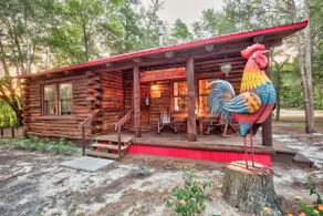 340 Red Rooster Lodge (log cabin)Hot Tub - Image 2
