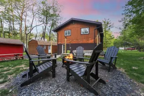 Pocono Chalet with Sauna/Hot Tub/Firepit/10+ Beds - Image 2