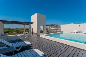 Condo vista al mar, alberca rooftop Chixchulub - Image 2