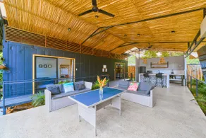 Modern villa w/ A/C & kitchen 500m from the sea - Image 5